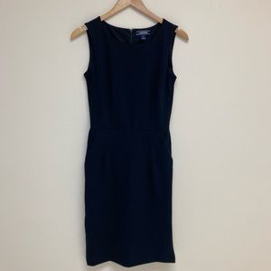 Lands’ End dress black sleeveless w/ pockets 2